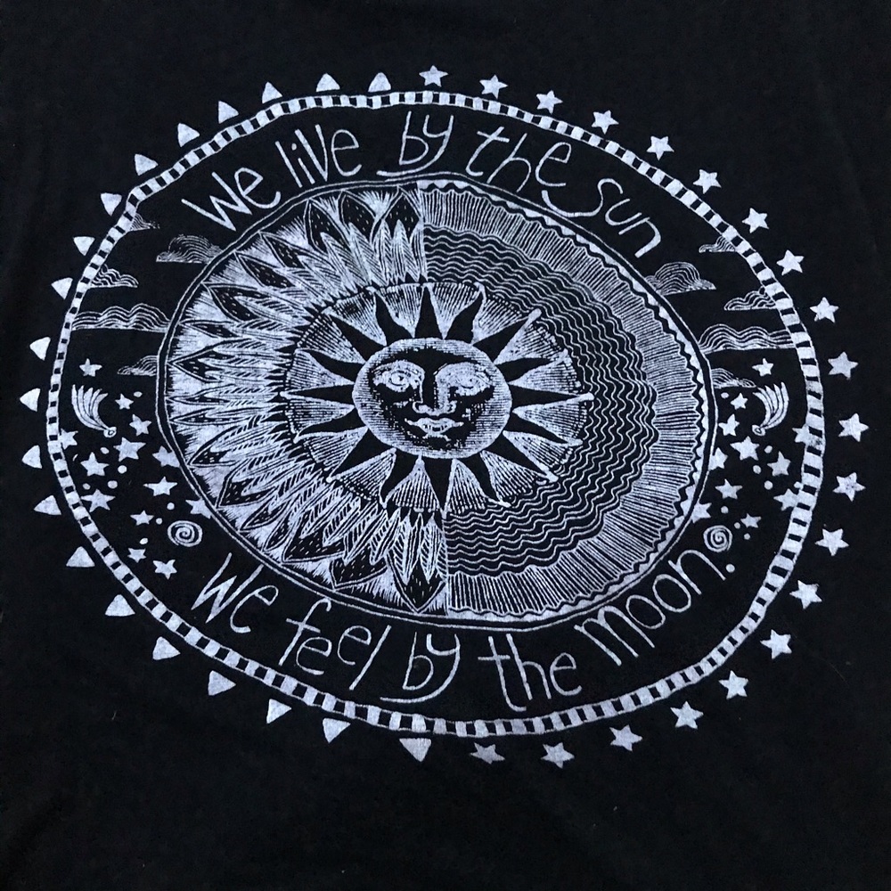 sun/moon see through top